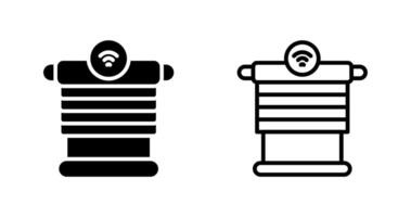 Smart Blinds Vector Icon