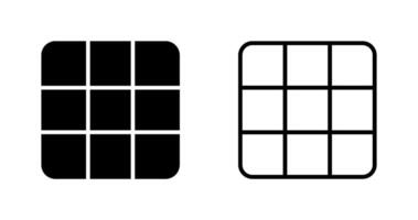 Rubik's cube Vector Icon