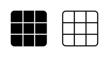 Rubik's cube Vector Icon