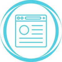 Browser Vector Icon