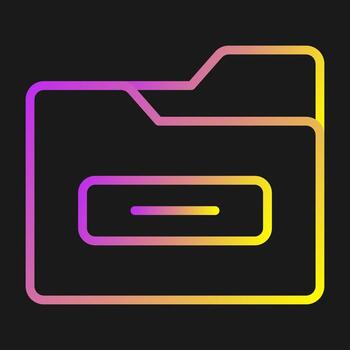 File Folder Vector Icon