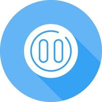 Pause Circle Vector Icon