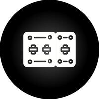 circuito interruptor automático vector icono