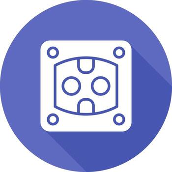 icono de vector de enchufe