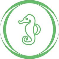 Seahorse Vector Icon