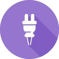 icono de vector de enchufe