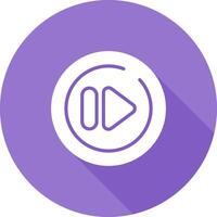 Next Track Circle Vector Icon
