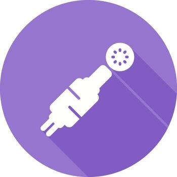 icono de vector de enchufe