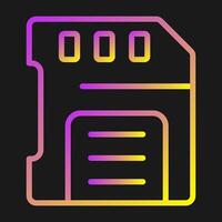 Sd Card Vector Icon