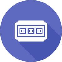 icono de vector de enchufe