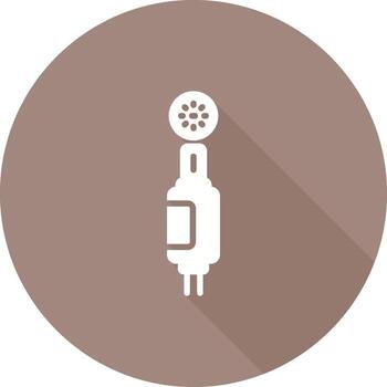 icono de vector de enchufe