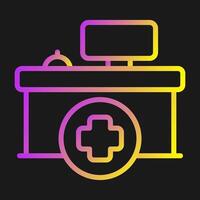 Reception Vector Icon