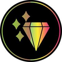 Value Glyph Due Color Icon vector