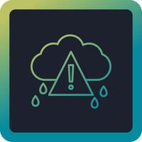 Weather Alert Vector Icon