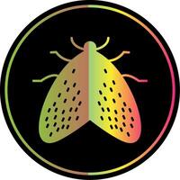 Insect Glyph Due Color Icon vector