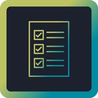 Check List Vector Icon