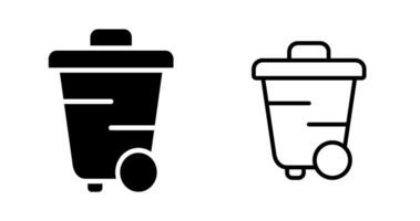 Trash Can Vector Icon