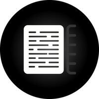 Document Indexing Vector Icon