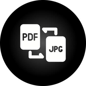 Document Conversion Vector Icon