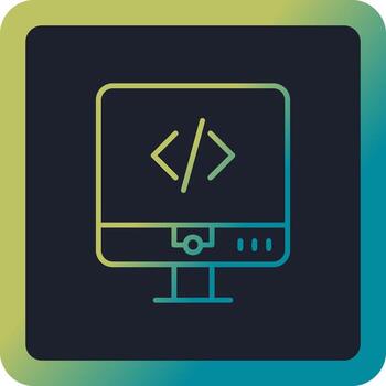 Coding Vector Icon