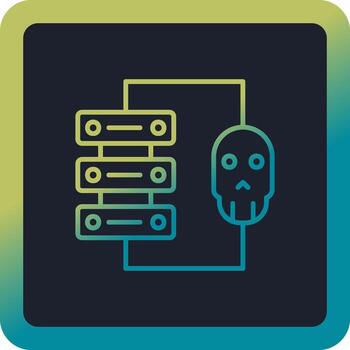 icono de vector de piratería