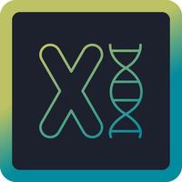 Chromosome Vector Icon