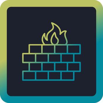 Firewall Vector Icon