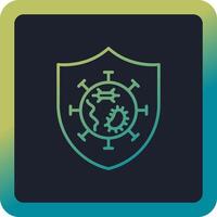 Germs Protected Vector Icon