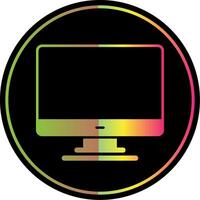 Personal computer Glyph Due Color Icon vector