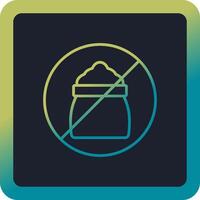 No Sugar Vector Icon