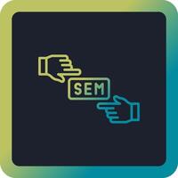 Sem Vector Icon