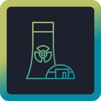 Nuclear Power Vector Icon