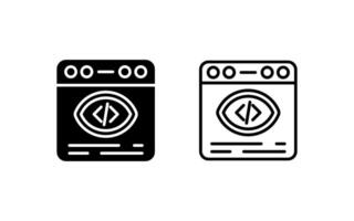Browser Vector Icon