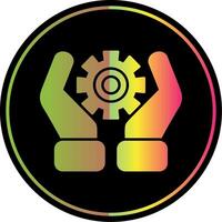 Industry Glyph Due Color Icon vector