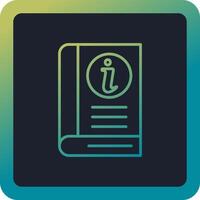 Information Book Vector Icon