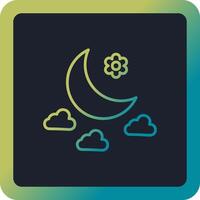 Moon Vector Icon