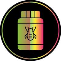 Pesticide Glyph Due Color Icon vector