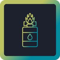 Camping Gas Vector Icon