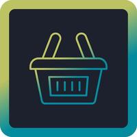 Shopping Basket Vector Icon