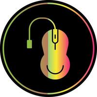 Mouse Glyph Due Color Icon vector