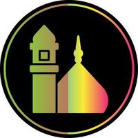 Medina Sherif Glyph Due Color Icon vector
