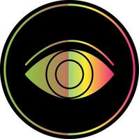View Glyph Due Color Icon vector