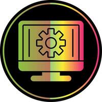 Tool Glyph Due Color Icon vector