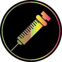 Injection Glyph Due Color Icon vector