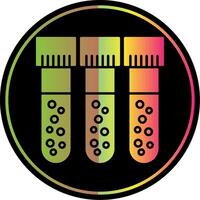 Blood Test Glyph Due Color Icon vector