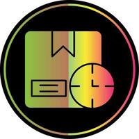 Timein Glyph Due Color Icon vector
