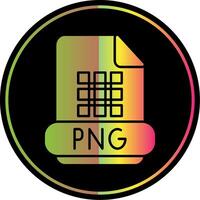 png glifo debido color icono vector