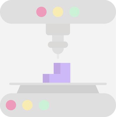3d modeling Flat Light Icon