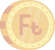 Forint Flat Light Icon vector