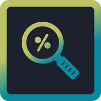 Sale Search Vector Icon